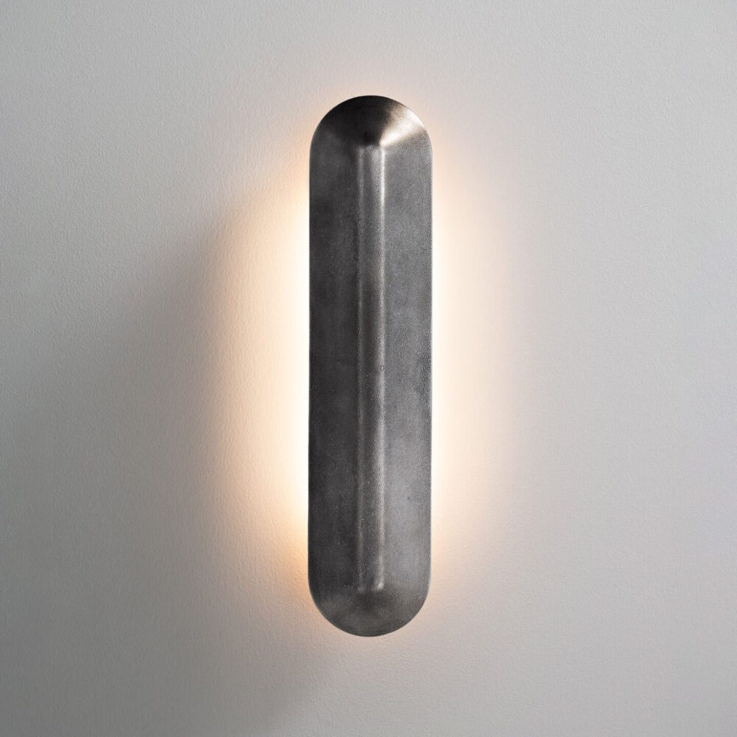 Shadowline Sconce Aged Aluminium